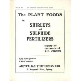 Hawkesbury Agricultural College Journal (Vol.28, No.5) May 1931