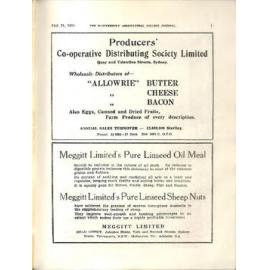Hawkesbury Agricultural College Journal (Vol.28, No.7) July 1931
