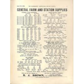 Hawkesbury Agricultural College Journal (Vol.31, No.4) April 1934
