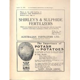 Hawkesbury Agricultural College Journal (Vol.31, No.8) August 1934