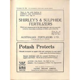 Hawkesbury Agricultural College Journal (Vol.31, No.11) November 1934