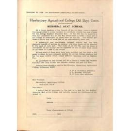 Hawkesbury Agricultural College Journal (Vol.31, No.12) December 1934