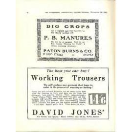 Hawkesbury Agricultural College Journal (Vol.29, No.11) November 1932