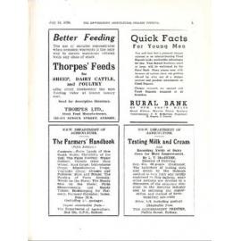 Hawkesbury Agricultural College Journal (Vol.35, No.7) July 1938