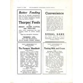 Hawkesbury Agricultural College Journal (Vol.35, No.8) August 1938