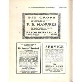 Hawkesbury Agricultural College Journal (Vol.32, No.6) June 1935
