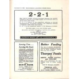 Hawkesbury Agricultural College Journal (Vol.33, No.11) November 1936