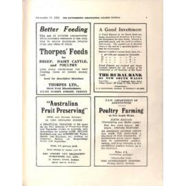Hawkesbury Agricultural College Journal (Vol.33, No.12) December 1936
