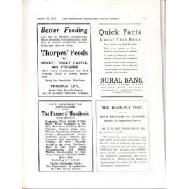 Hawkesbury Agricultural College Journal (Vol.34, No.8) August 1937