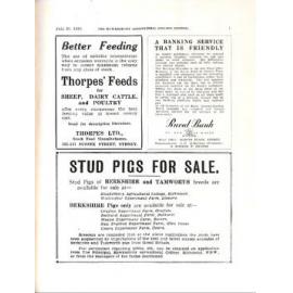 Hawkesbury Agricultural College Journal (Vol.34, No.7) July 1937