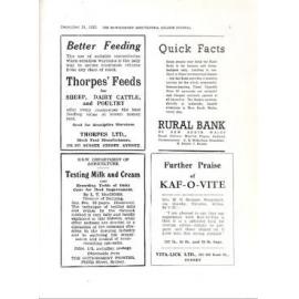 Hawkesbury Agricultural College Journal (Vol.34, No.12) December 1937